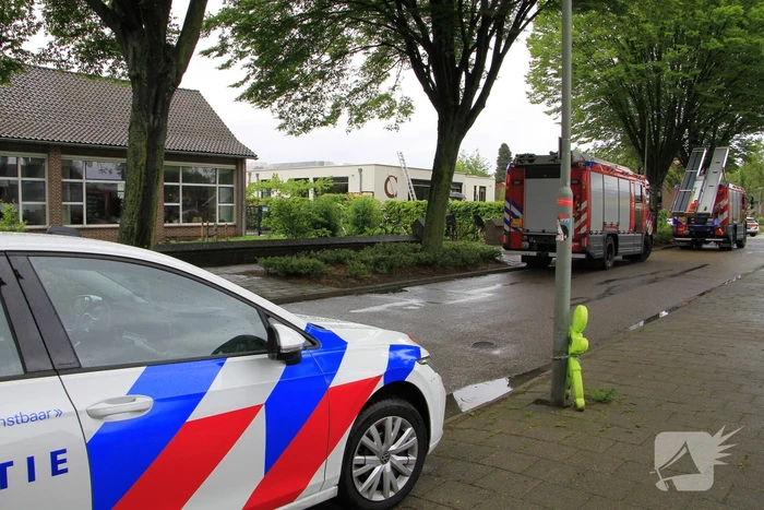 Brand in plafond zorgt voor onrust in kliniek