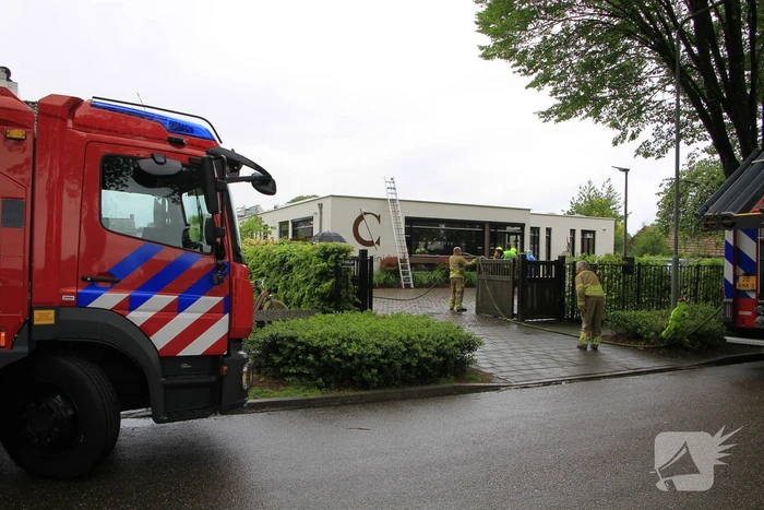 Brand in plafond zorgt voor onrust in kliniek