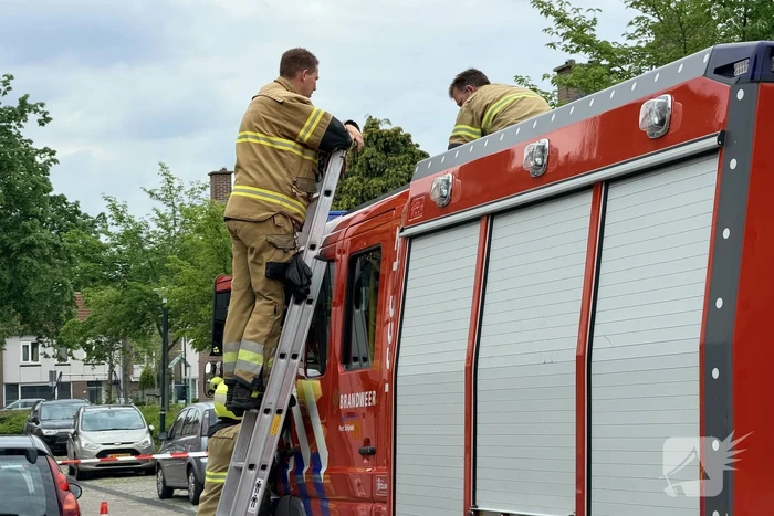 Schijndelse brandweer zelf in nood na blussen van woning