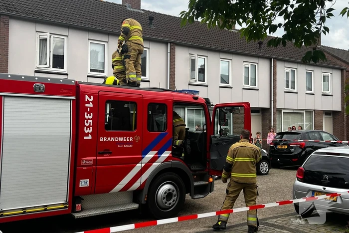 Schijndelse brandweer zelf in nood na blussen van woning
