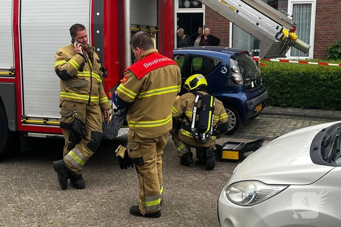 Schijndelse brandweer zelf in nood na blussen van woning