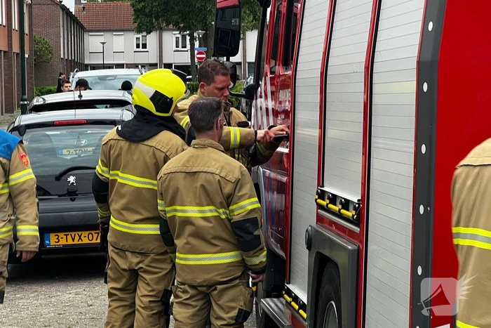 Schijndelse brandweer zelf in nood na blussen van woning