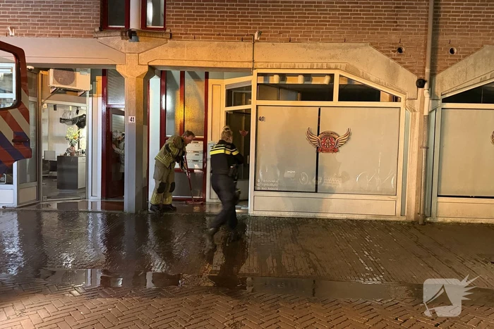 Tattooshop getroffen door waterlekkage