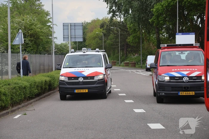 Brand bij restaurant van ESTEC snel opgeschaald naar middelbrand