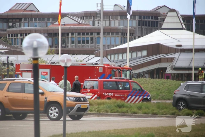 Brand bij restaurant van ESTEC snel opgeschaald naar middelbrand