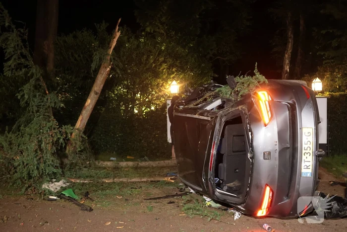 Zwaar ongeval leidt tot ziekenhuisopname bestuurder