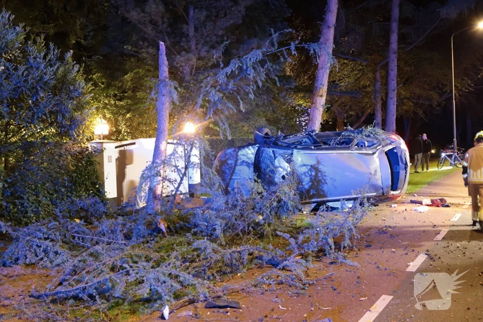 Zwaar ongeval leidt tot ziekenhuisopname bestuurder