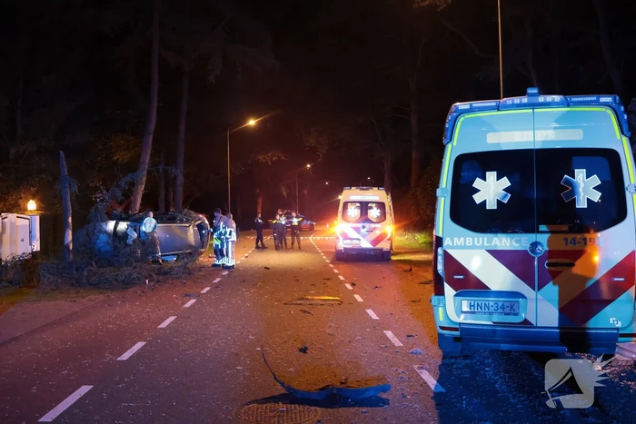 Zwaar ongeval leidt tot ziekenhuisopname bestuurder