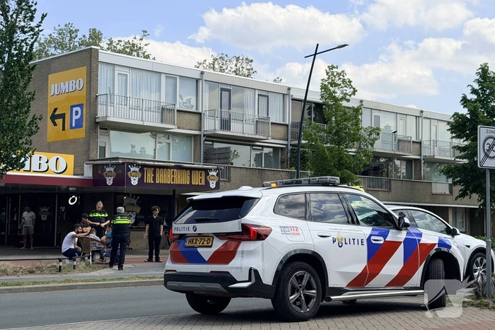Kind aangereden door auto tijdens fietstocht