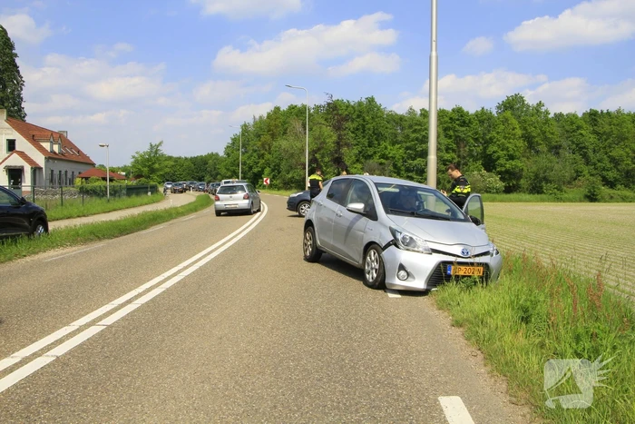 Aanrijding met forse schade door blackout