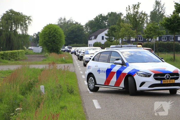 Aanrijding met forse schade door blackout