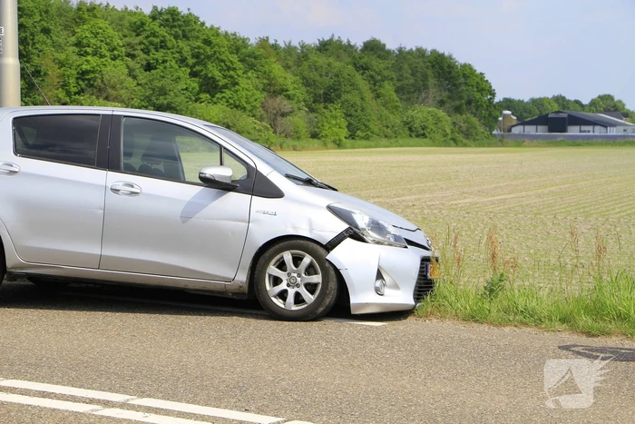 Aanrijding met forse schade door blackout