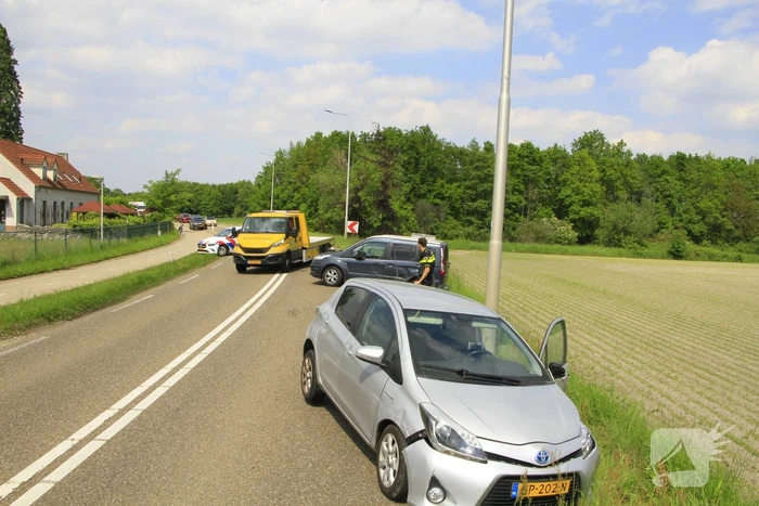 Aanrijding met forse schade door blackout