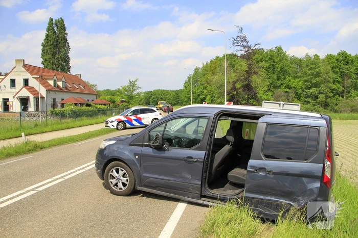 Aanrijding met forse schade door blackout