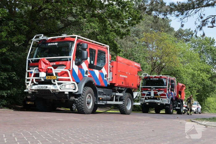 Brand in bosgebied onder controle