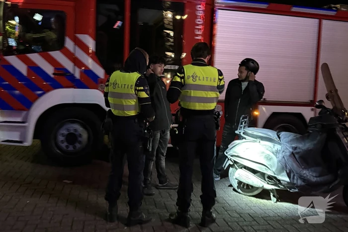 Brand in scooter snel geblust door omstanders