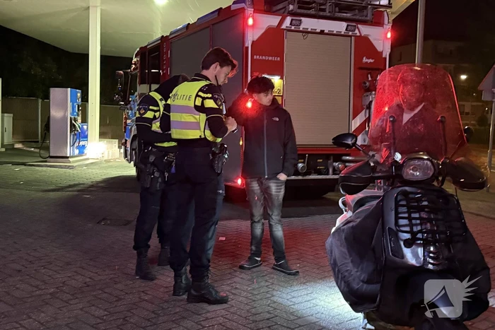 Brand in scooter snel geblust door omstanders
