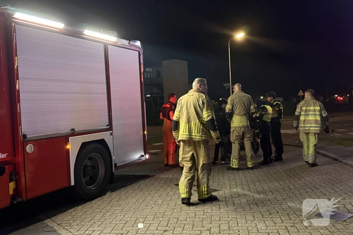 Brand in scooter snel geblust door omstanders