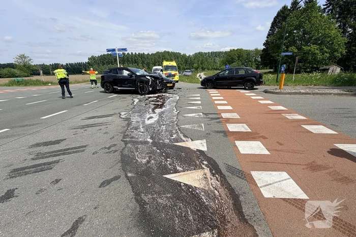 Ongeval met meerdere gewonden betrokken bij botsing van drie auto's
