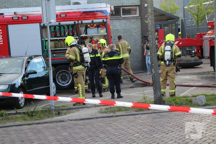 Brand in woning leidt tot middelbrand inzet