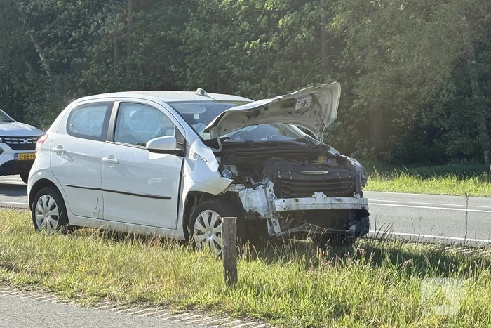 Verkeersongeval veroorzaakt vertraging