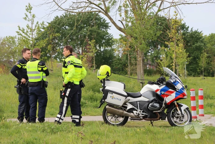Fatbike rijdt door na aanrijding fietser