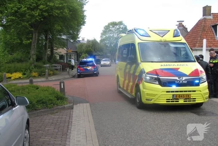 Fietser gewond bij aanrijding met auto