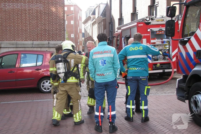 Wooncomplex ontruimd wegens brand