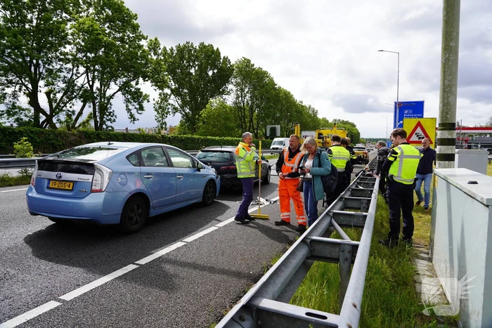 Drie voertuigen betrokken bij kettingbotsing