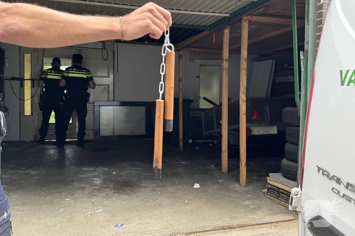 Man met Nunchucka aangehouden