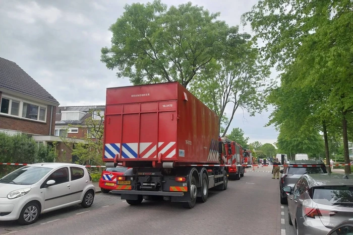 Gaslekkage leidt tot grote brandweeractie