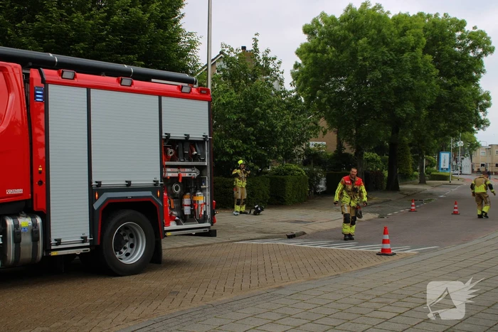 Brand in achtertuin geblust