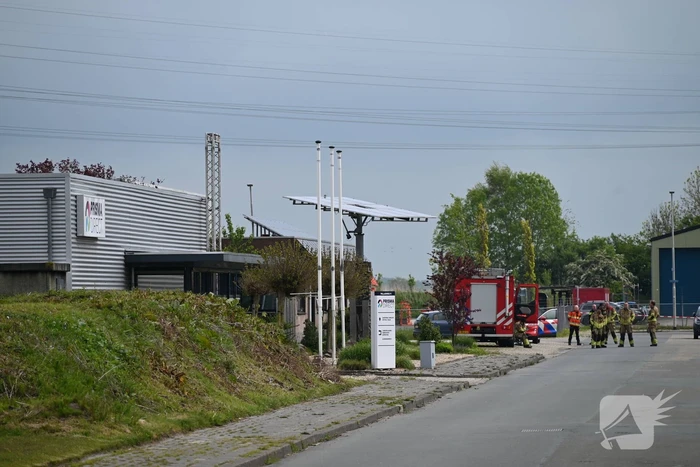 Sportschool ontruimd wegens brand in transformatorhuis