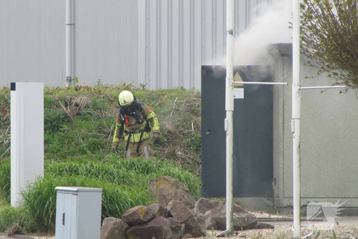 Sportschool ontruimd wegens brand in transformatorhuis