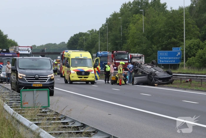 Automobilist overleden na zwaar ongeluk