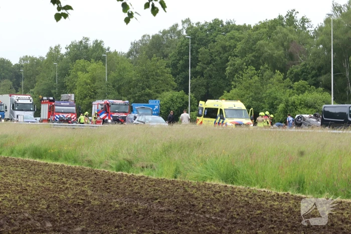 Automobilist overleden na zwaar ongeluk