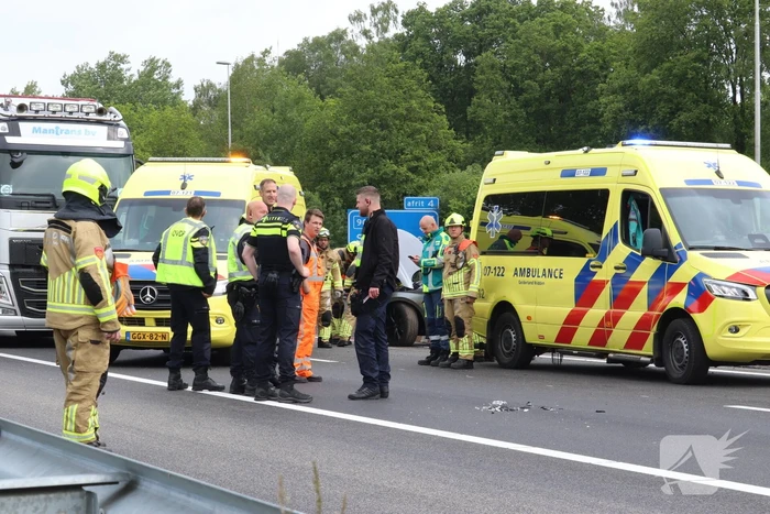 Automobilist overleden na zwaar ongeluk