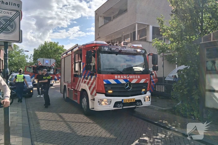 Brand in woning leidt tot brandwonden