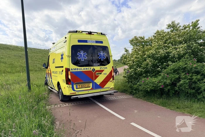 Fietser raakte gewond bij aanrijding