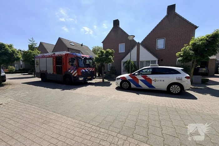 Brand door gesmolten pan veroorzaakt