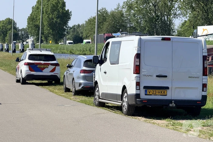 Ongeval tussen bestelbussen zonder gewonden