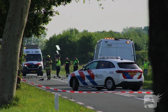 Een dode bij ernstig ongeval met auto