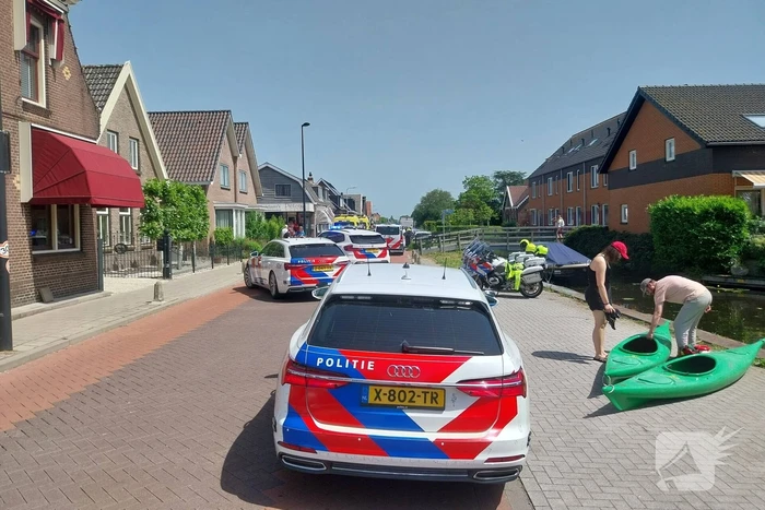 Traumateam en veel politie ingezet na ongeval met wielrenner
