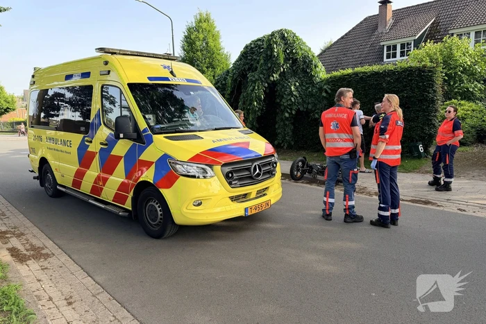 Man valt van fatbike tijdens ongeval