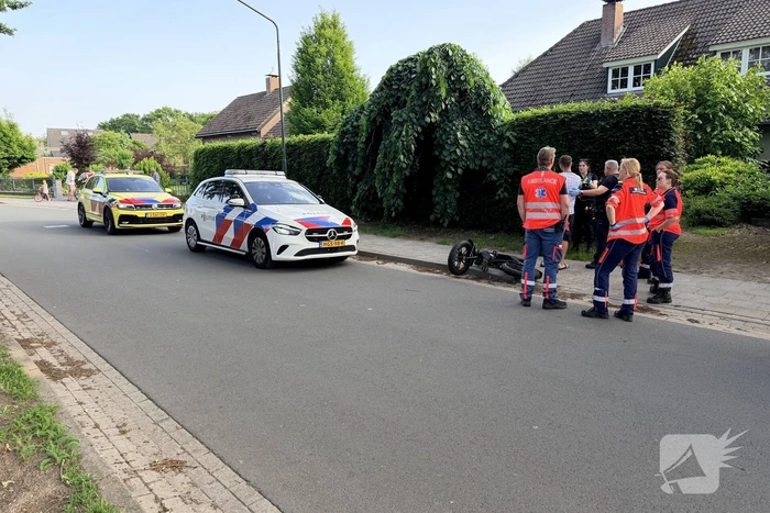 Man valt van fatbike tijdens ongeval