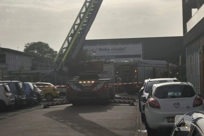 Brand in winkel leidt tot ontruiming