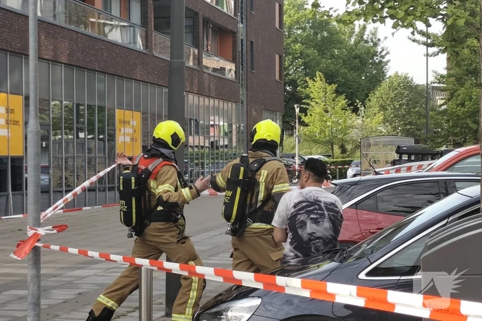 Brand in winkel leidt tot ontruiming