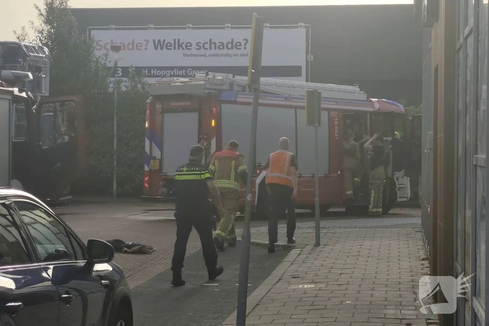 Brand in winkel leidt tot ontruiming
