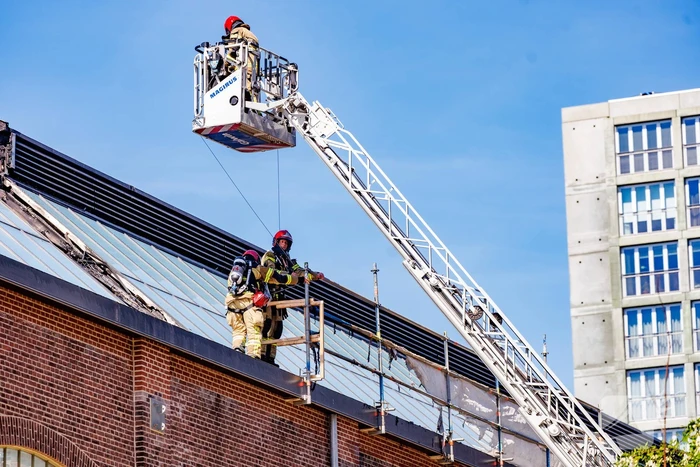 Brand in sportfaciliteit door hitte