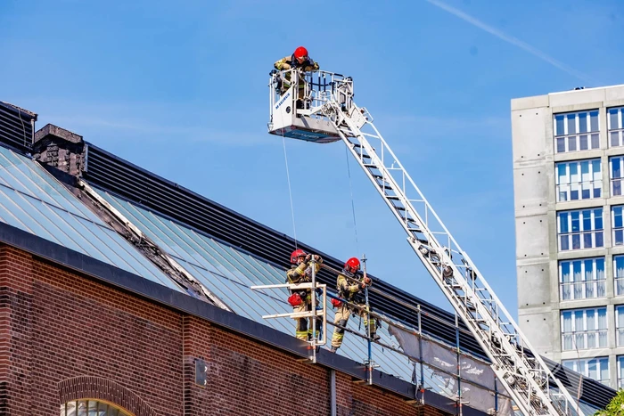 Brand in sportfaciliteit door hitte